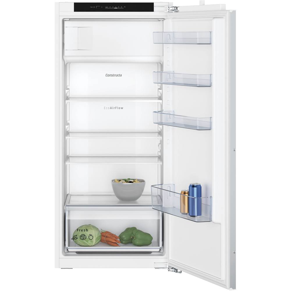 CK242EFE0 Einbau-Kühlschrank mit Gefrierfach, 122.5 x 56 cm, Flachscharnier,